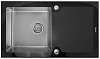 Кухонная мойка Seaman Eco Glass SMG-860B.B, черный
