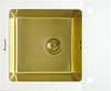 Кухонная мойка Seaman Eco Glass SMG-610W Gold PVD 61х50см нержавеющая сталь